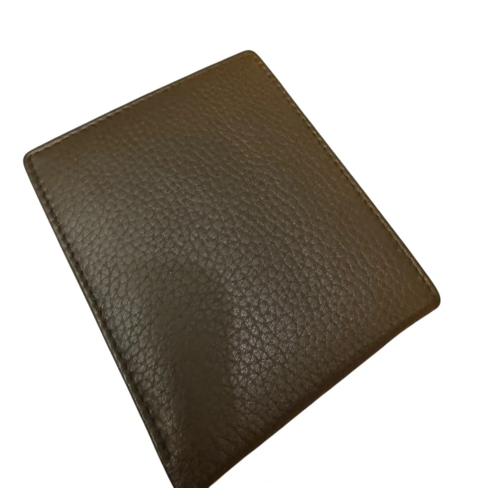 Dustin black leather men’s wallet. Made in Italy. NIB